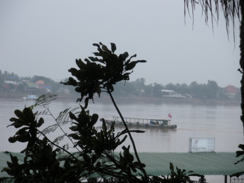 Lao Boat on the Mekong